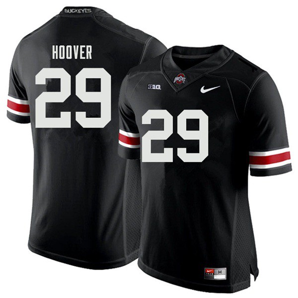 Ohio State Buckeyes #29 Zach Hoover Men Official Jersey Black